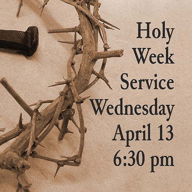 Holy Week Service