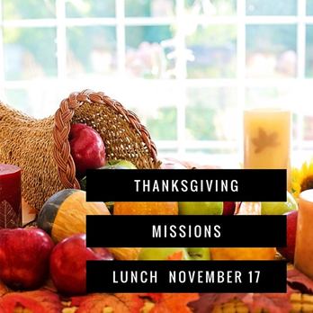 Thanksgiving Missions Lunch